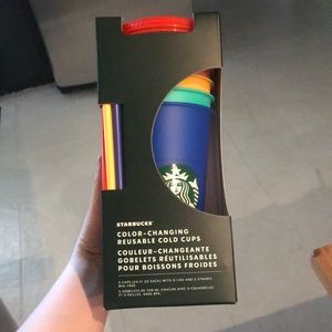 Starbucks Color Changing Reusable Cold Cups